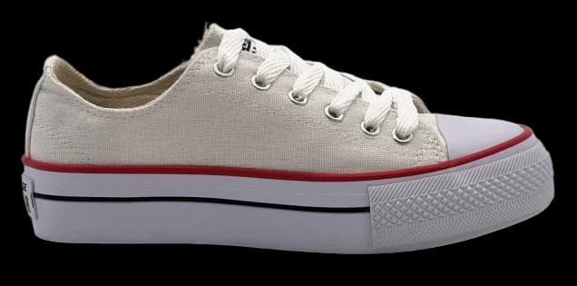 Converse Plataforma Blancas