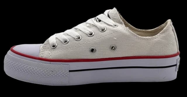 Converse Plataforma Blancas