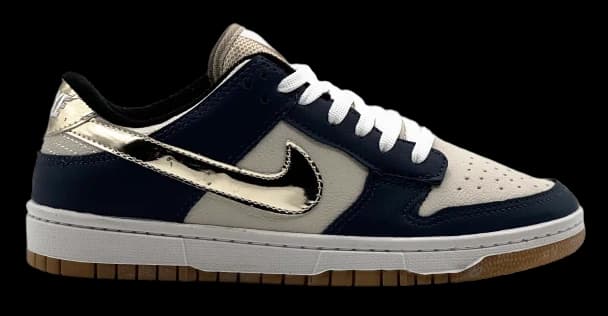 Dunk Azules Pipa Dorada
