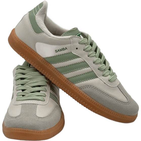 Samba Verde/Beige 6